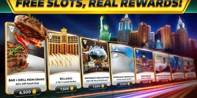 Sección de juegos de azar y slots